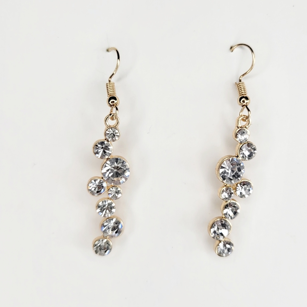 Gold Diamond Earrings